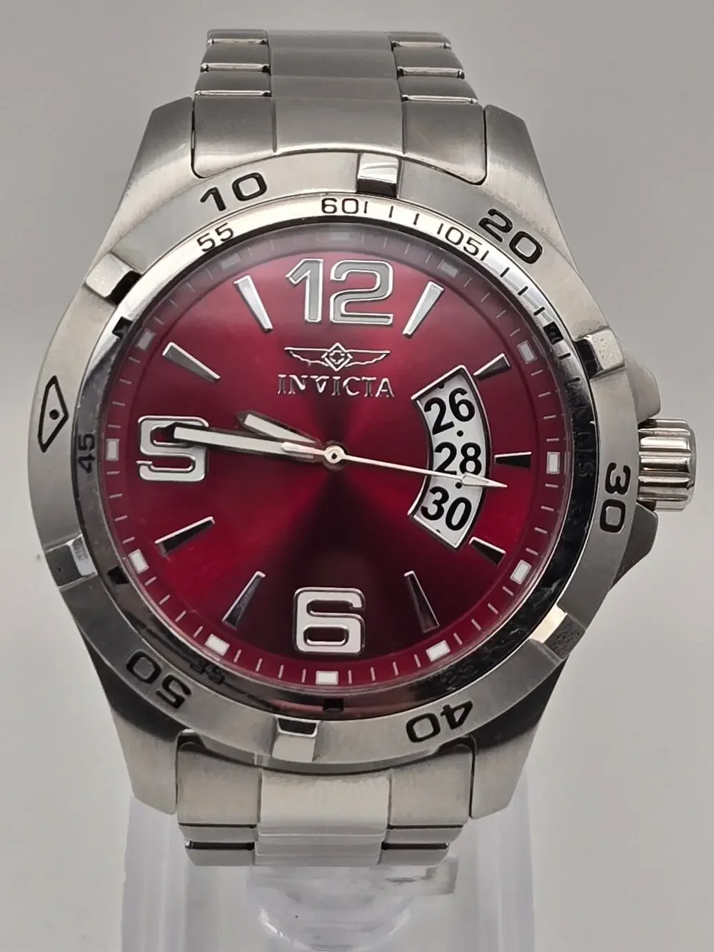Invicta Specialty Red Dial Quartz Men's Watch 47mm